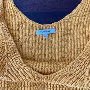 Madewell Monterey Sweater Tank (Size Small)